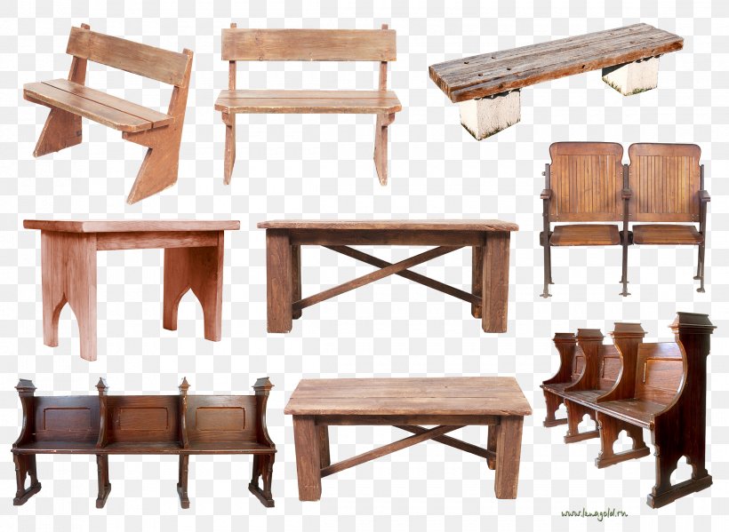 Bench Furniture Table Clip Art, PNG, 2320x1696px, Bench, Bohle, Chair, Coffee Table, Coffee Tables Download Free