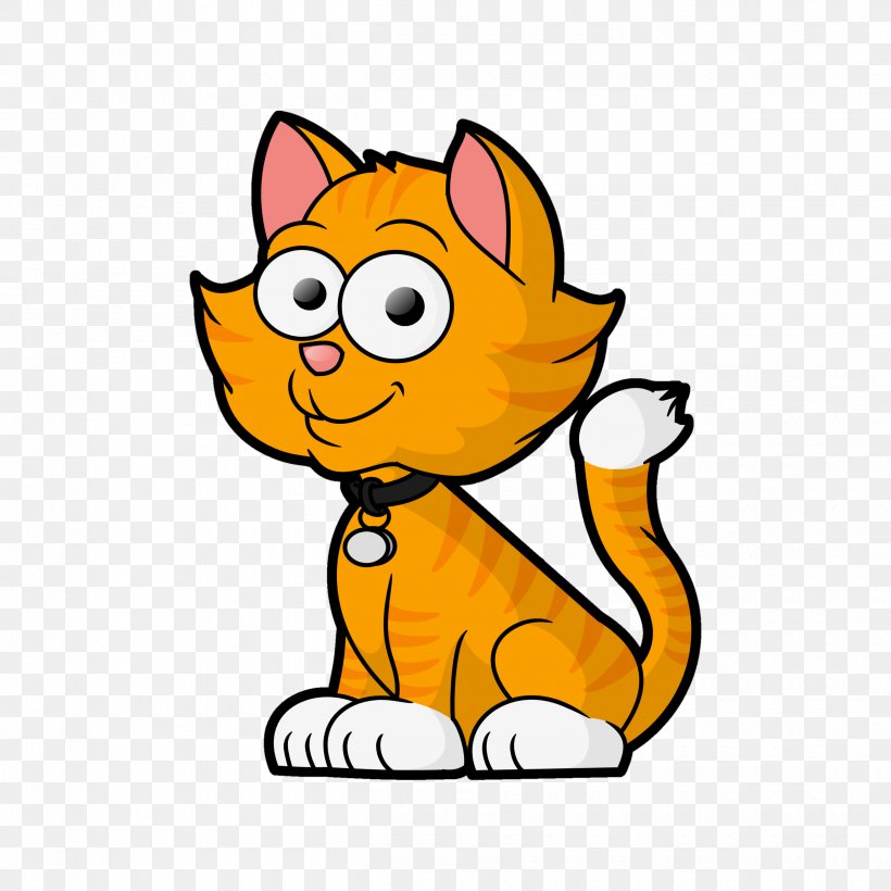 Cat Kitten Cartoon Drawing Clip Art, PNG, 2500x2500px, Cat, Animal Figure, Animated Cartoon, Animation, Area Download Free