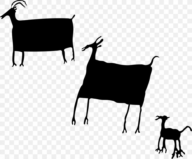 Cave Painting Petroglyph Clip Art, PNG, 1920x1594px, Cave Painting, Art, Black And White, Cattle Like Mammal, Cave Download Free