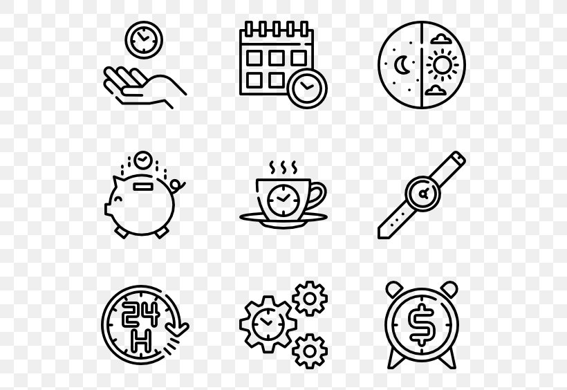 Charm Vector, PNG, 600x564px, Emoticon, Area, Art, Black, Black And White Download Free