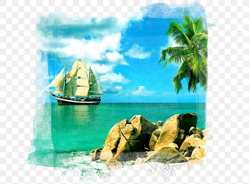 Desktop Wallpaper 1080p Tropics Display Resolution Wallpaper, PNG, 650x605px, 4k Resolution, Tropics, Beach, Caribbean, Computer Download Free