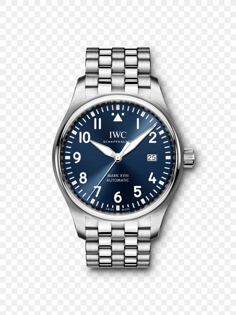 IWC Pilot's Watch Mark XVIII International Watch Company Shreve, Crump & Low Automatic Watch, PNG, 2250x3000px, Watercolor, Cartoon, Flower, Frame, Heart Download Free