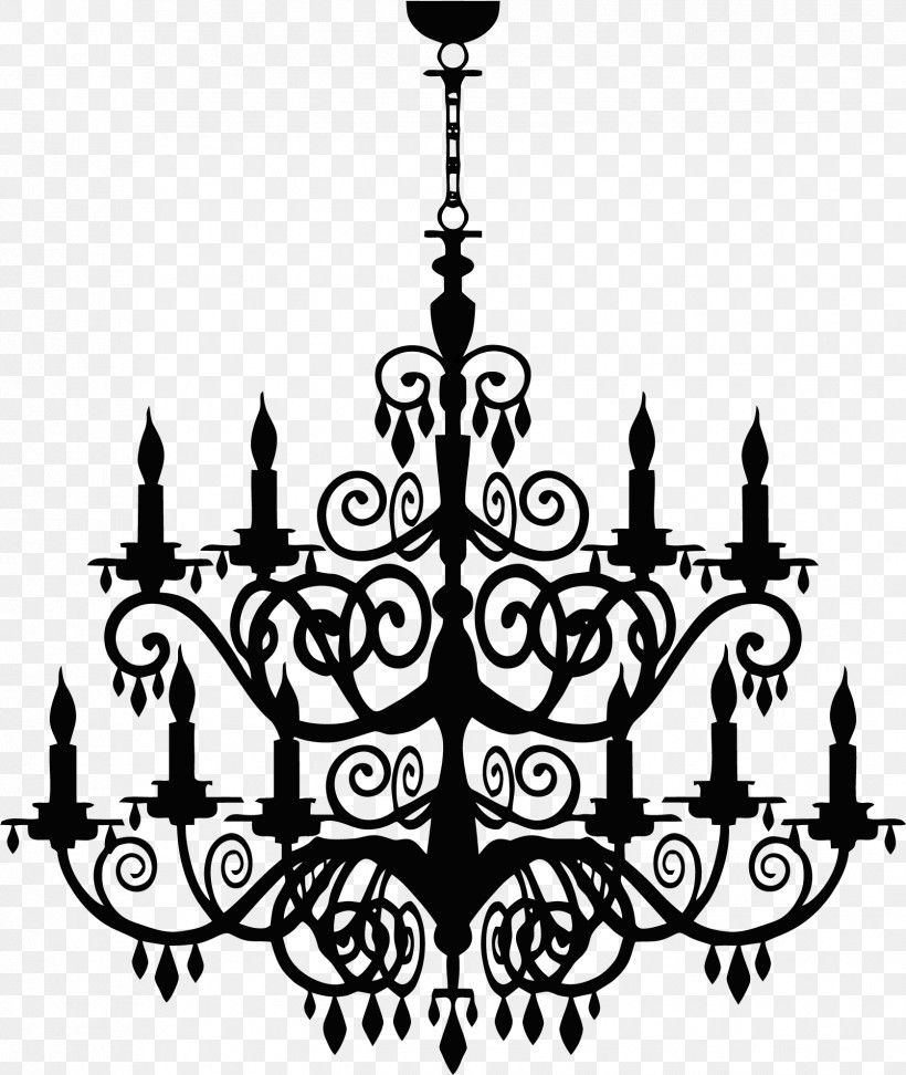 Chandelier Light Fixture Lighting Iron Ceiling Fixture, PNG, 1675x1987px, Chandelier, Architecture, Blackandwhite, Candle Holder, Ceiling Fixture Download Free