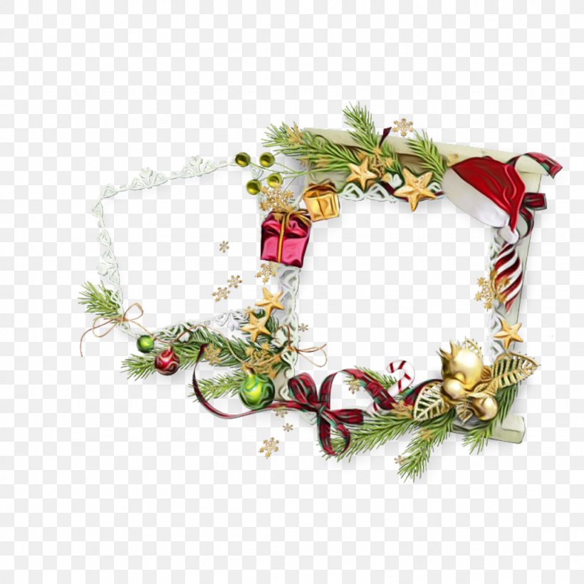 Christmas Decoration, PNG, 1024x1024px, Watercolor, Christmas Decoration, Christmas Ornament, Flower, Holly Download Free