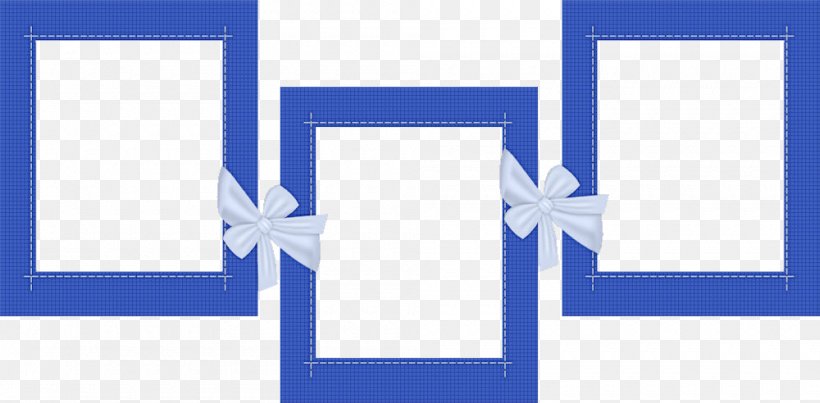 Blue Shoelace Knot Picture Frame, PNG, 1000x492px, Blue, Animation, Area, Brand, Drawing Download Free