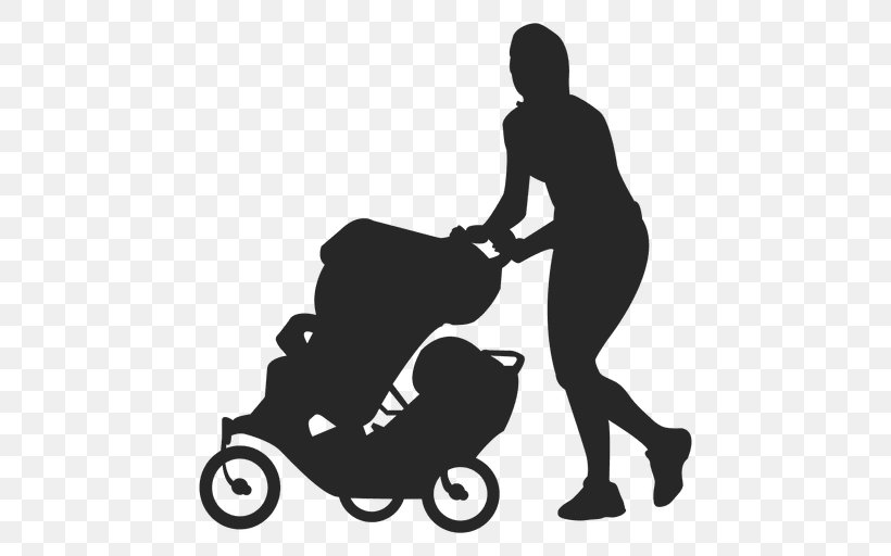 Infant Clip Art, PNG, 512x512px, Infant, Baby Carriage, Baby Transport, Black, Black And White Download Free