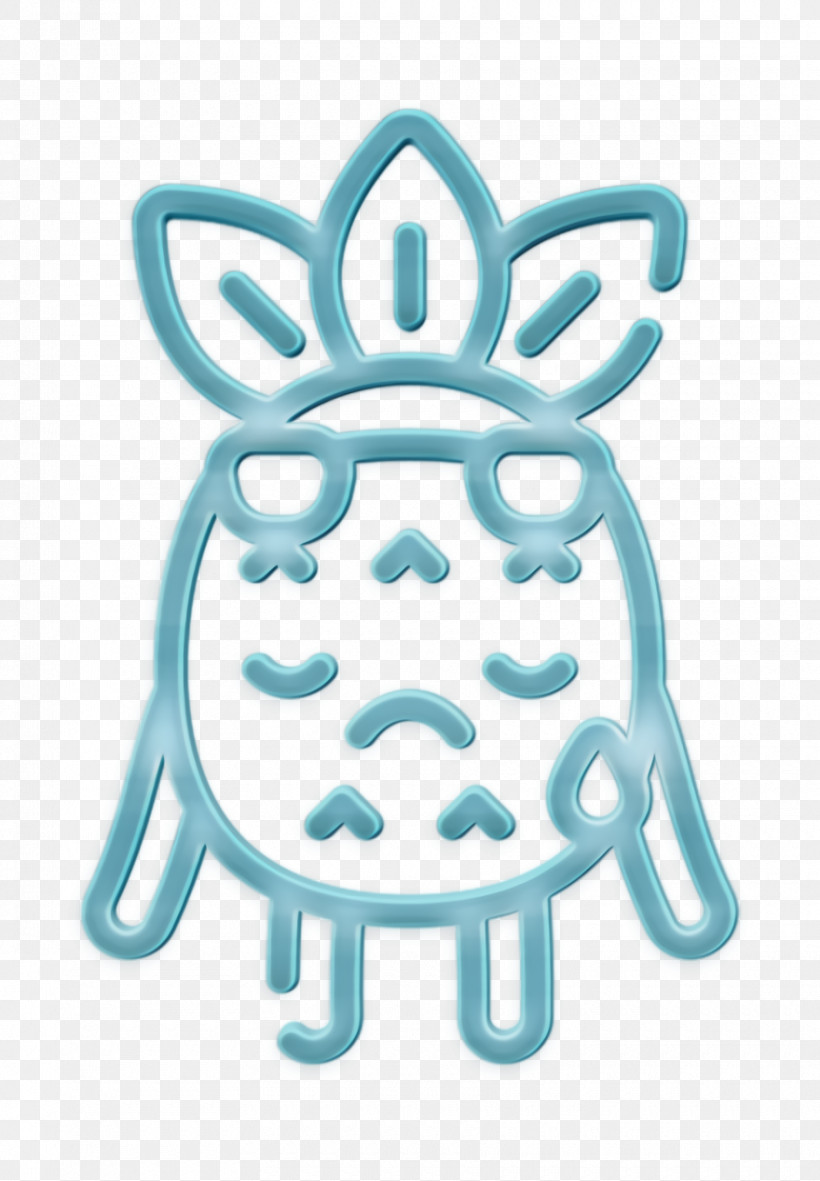 Pineapple Character Icon Sad Icon, PNG, 880x1268px, Pineapple Character Icon, Sad Icon, Turquoise Download Free