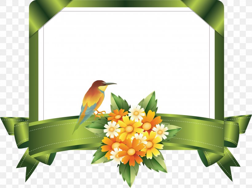 Ribbon, PNG, 4783x3568px, Ribbon, Beak, Bird, Data Compression, Flora Download Free