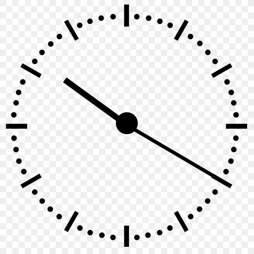 Saint Justin School Clock Face Time Analog Watch, PNG, 1000x1000px, Saint Justin School, Analog Watch, Area, Black And White, Clock Download Free