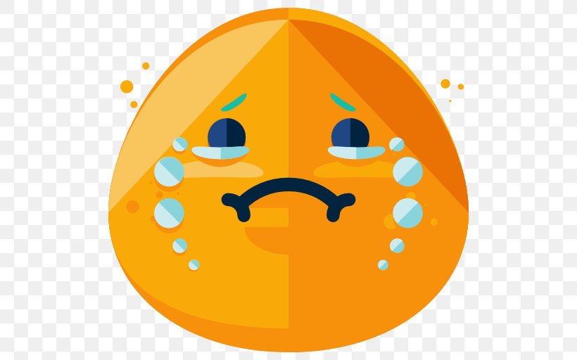 Smiley Emoticon Sadness Clip Art, PNG, 512x512px, Smiley, Android Nougat, Crying, Emoji, Emoticon Download Free
