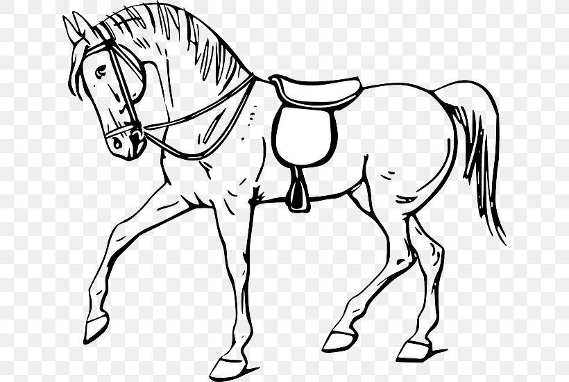 Tennessee Walking Horse Shetland Pony Clip Art, PNG, 640x550px, Tennessee Walking Horse, Animal Figure, Artwork, Bit, Black And White Download Free