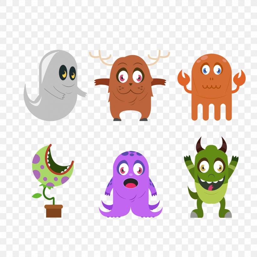 Vector Graphics Image Cartoon Monster, PNG, 1500x1500px, Cartoon, Animal, Animated Cartoon, Animation, Art Download Free