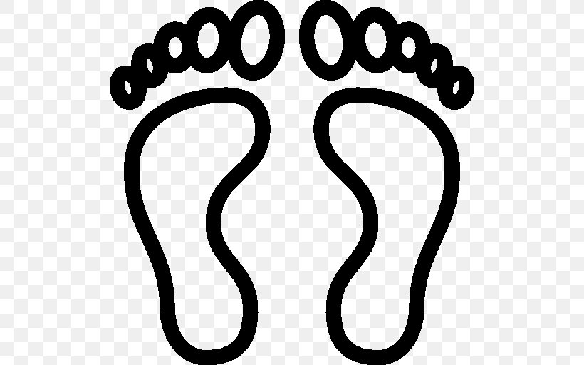 Footprint Clip Art, PNG, 512x512px, Footprint, Auto Part, Black And White, Body Jewelry, Foot Download Free