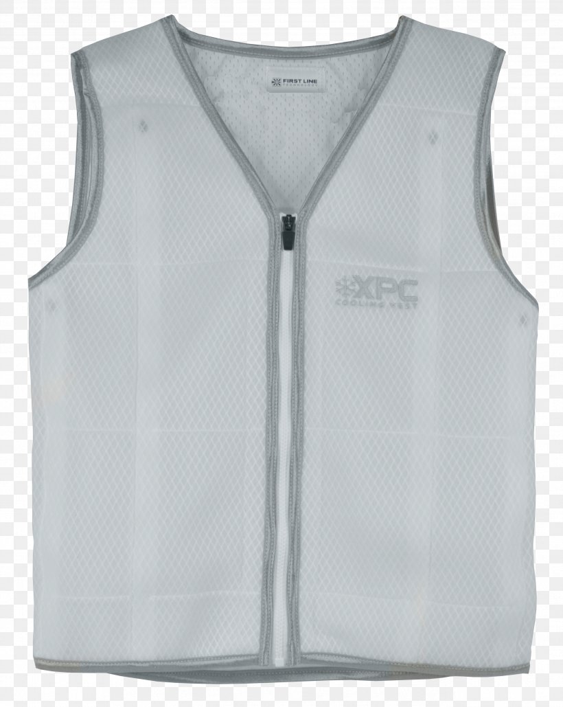 Gilets Cooling Vest First Line Technology White Sleeve, PNG, 2585x3244px, Gilets, Black, Cooling Vest, First Line Technology, Multiple Sclerosis Download Free