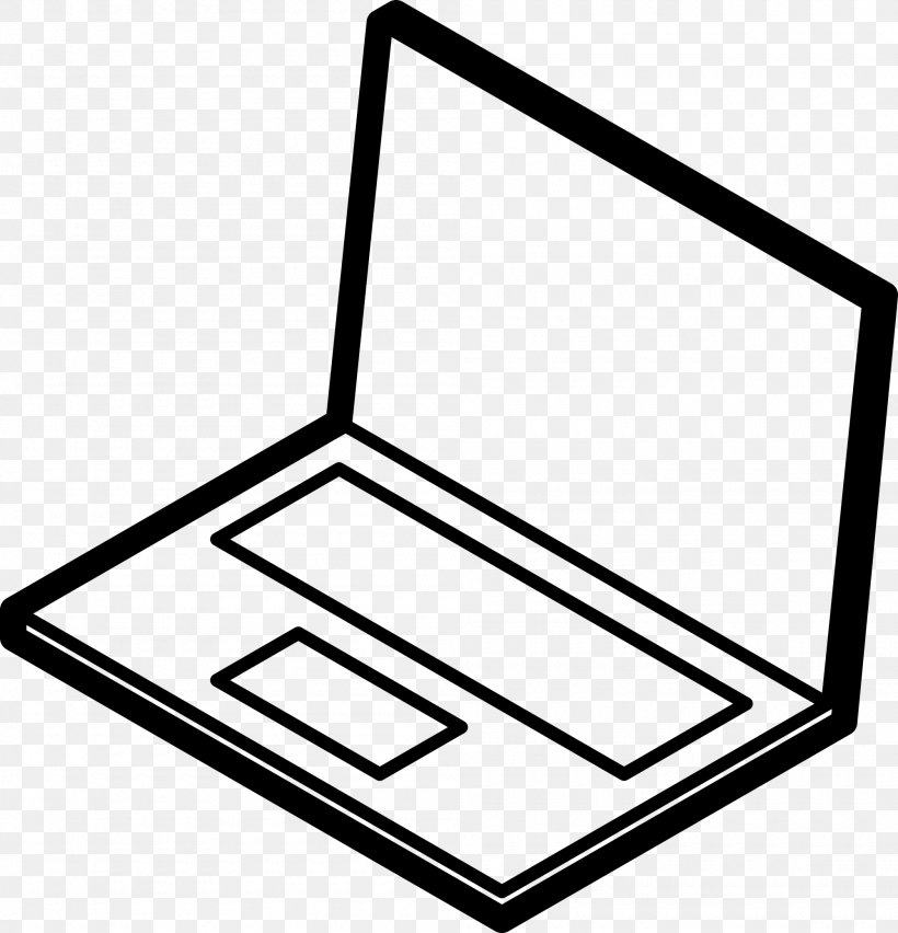 Laptop Clip Art, PNG, 2000x2080px, Laptop, Black, Black And White, Computer, Computer Monitors Download Free