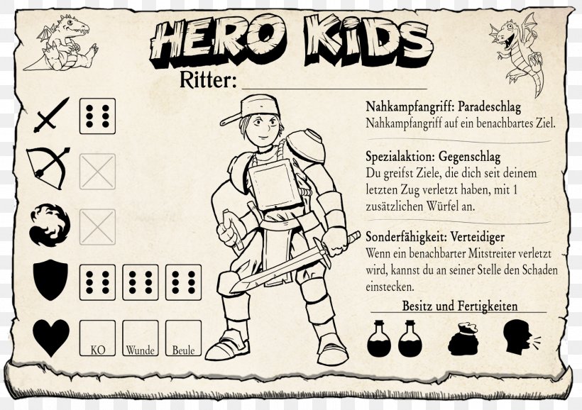 Tabletop Role-playing Game Hero, PNG, 1600x1128px, Roleplaying Game, Area, Art, Black And White, Cartoon Download Free
