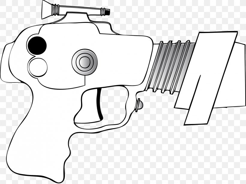 Gun Barrel Firearm Raygun Clip Art, PNG, 2427x1817px, Watercolor, Cartoon, Flower, Frame, Heart Download Free