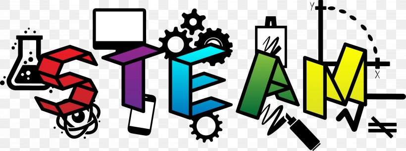 Science, Technology, Engineering, And Mathematics Education STEAM Fields Learning Clip Art, PNG, 3918x1463px, Education, Area, Art, Brand, Class Download Free