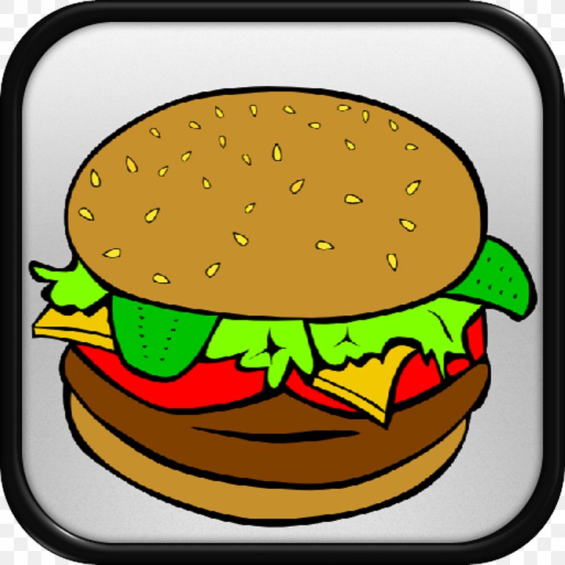 Hamburger Hot Dog Junk Food Cheeseburger French Fries, PNG, 1024x1024px, Hamburger, Cheeseburger, Fast Food, Food, French Fries Download Free