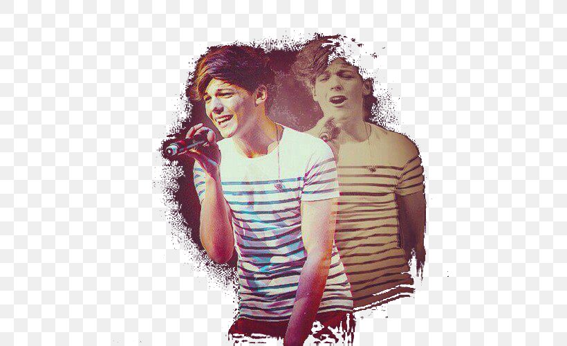 Louis Tomlinson One Direction, PNG, 500x500px, Watercolor, Cartoon, Flower, Frame, Heart Download Free