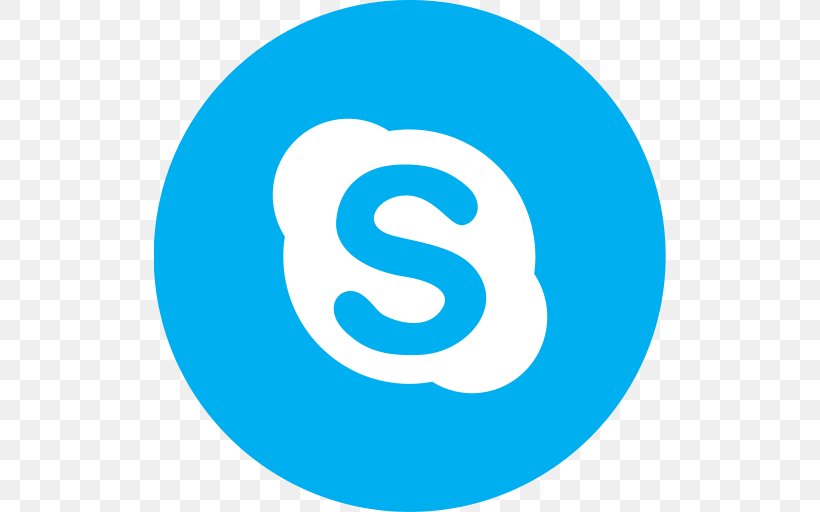 Skype Social Media Email Clip Art, PNG, 512x512px, Skype, Area, Blue, Brand, Computer Software Download Free