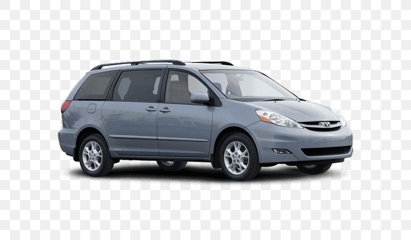 Toyota Sienna Compact Car Minivan, PNG, 640x480px, Toyota Sienna, Automotive Exterior, Bumper, Car, Car Door Download Free
