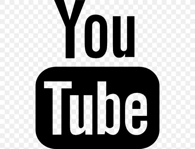 YouTube Social Media Logo, PNG, 626x626px, Youtube, Area, Black And White, Brand, Logo Download Free