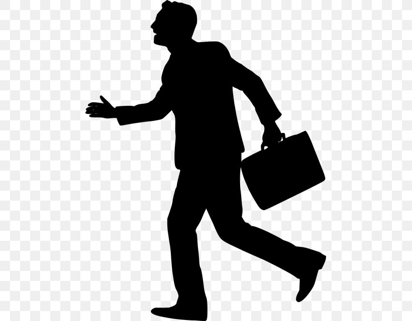 Businessperson Silhouette Graphic Design, PNG, 479x640px, Businessperson, Black And White, Footwear, Human Behavior, Joint Download Free