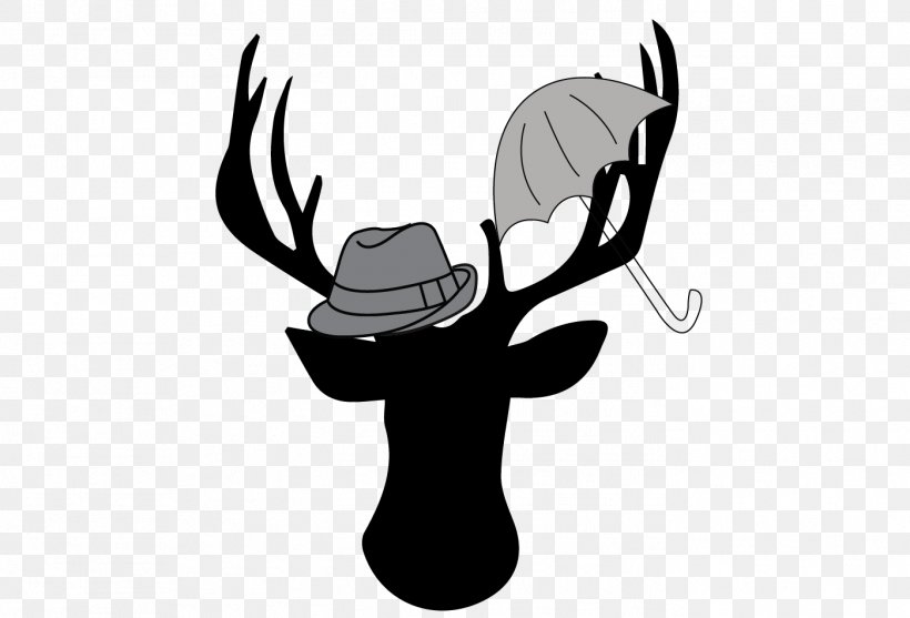 Deer Vector Graphics Clip Art Moose, PNG, 1398x951px, Deer, Antler, Black, Black And White, Cartoon Download Free
