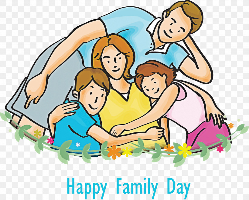 Family Day Happy Family Day Family, PNG, 2999x2416px, Family Day, Cartoon, Family, Family Pictures, Friendship Download Free