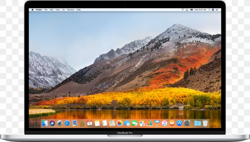 MacBook Pro MacOS High Sierra MacOS Sierra, PNG, 1600x912px, Macbook Pro, Computer, Computer Monitor, Computer Software, Display Device Download Free