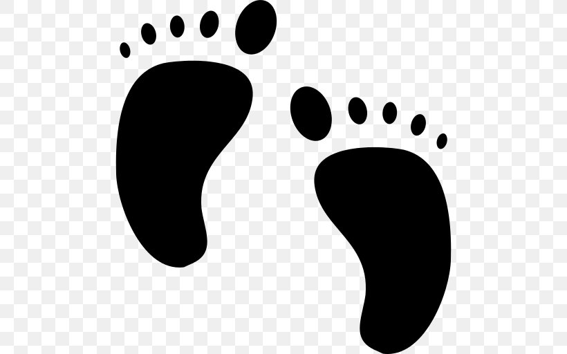 Clip Art Free Content, PNG, 512x512px, Infant, Baby Foot, Baby Foot Easy Pack, Blackandwhite, Foot Download Free