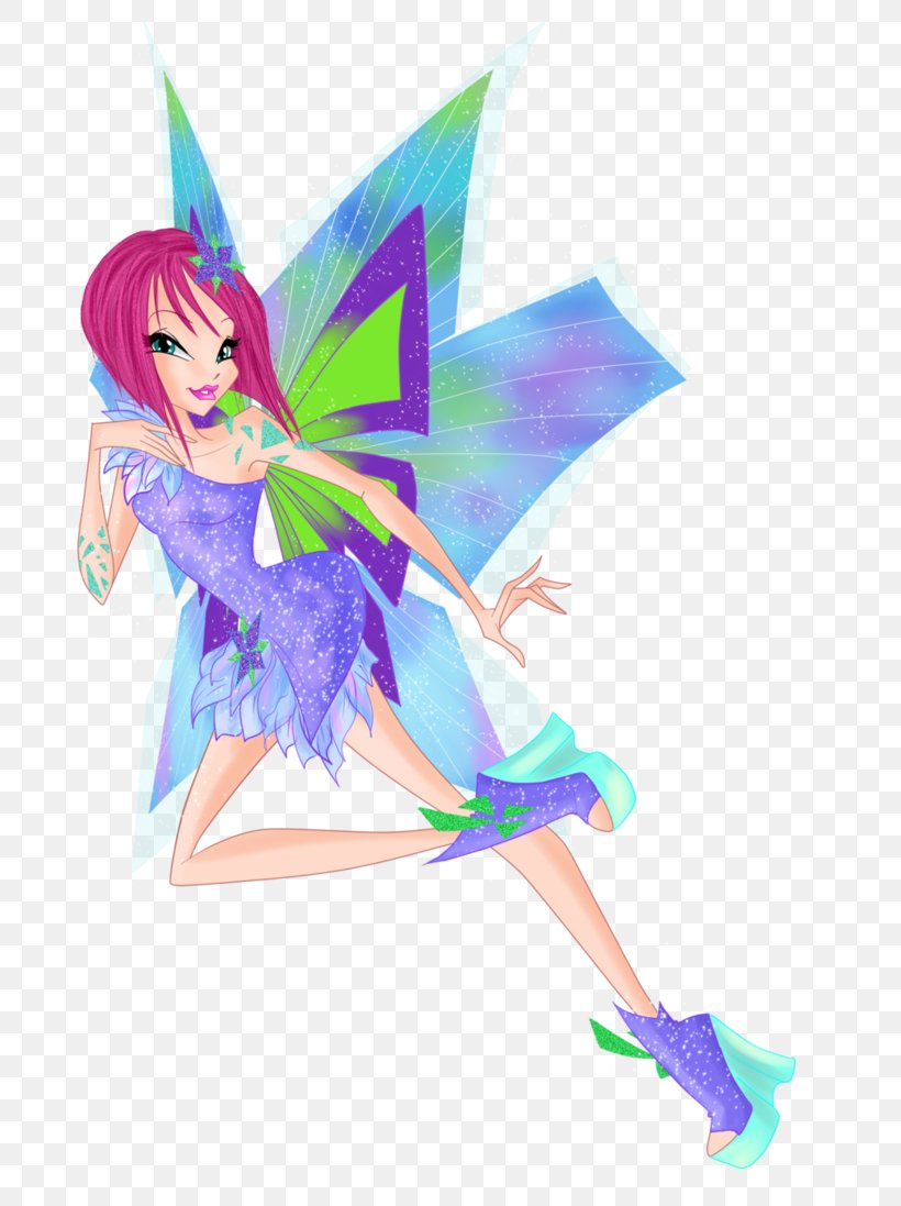 Tecna Flora Bloom The Trix Winx Club: Believix In You, PNG, 729x1097px, Watercolor, Cartoon, Flower, Frame, Heart Download Free