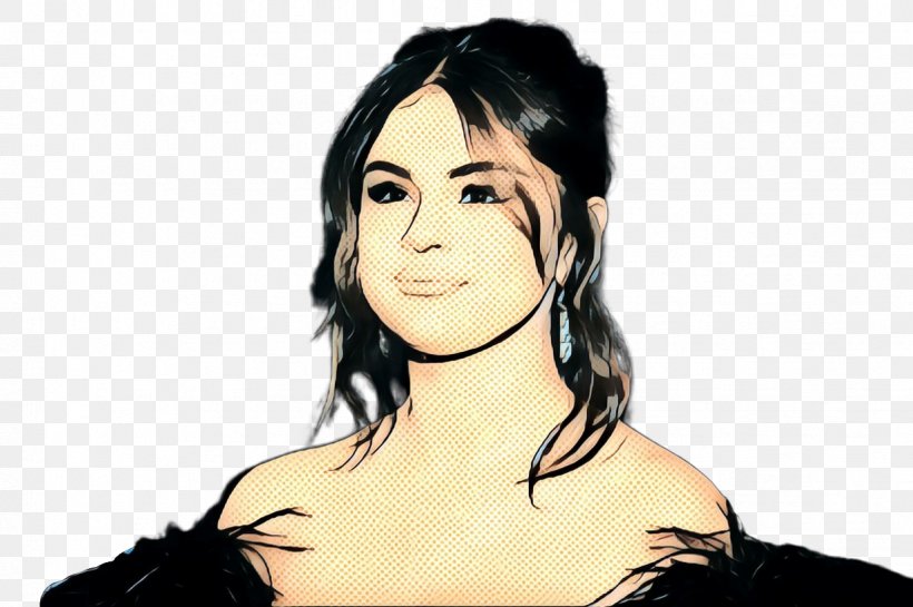 Hair Cartoon, PNG, 1226x816px, Selena Gomez, American Singer, Black Hair, Cheek, Chin Download Free