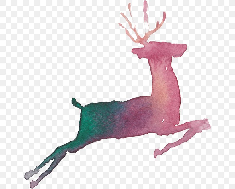 Reindeer Gazelle, PNG, 652x659px, Reindeer, Animal, Animal Figure, Antler, Christmas Download Free