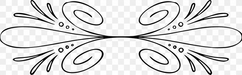 White Line Invertebrate Clip Art, PNG, 2400x747px, White, Black And White, Flower, Invertebrate, Line Art Download Free