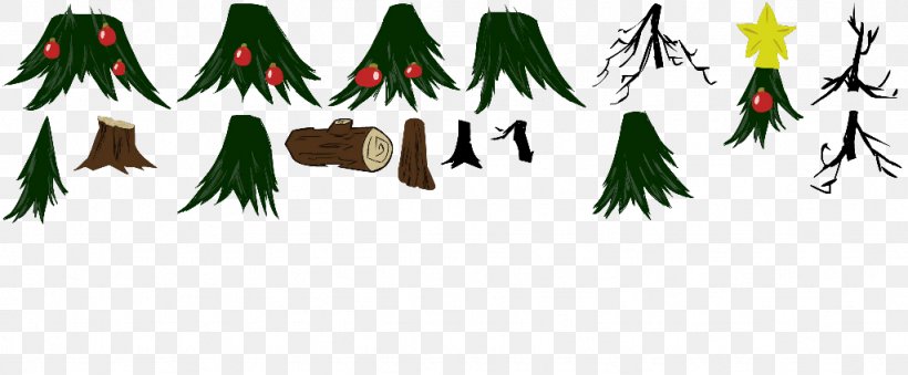 Christmas Tree Clip Art Christmas Day Christmas Ornament, PNG, 1024x424px, Christmas Tree, Area, Artwork, Branch, Character Download Free