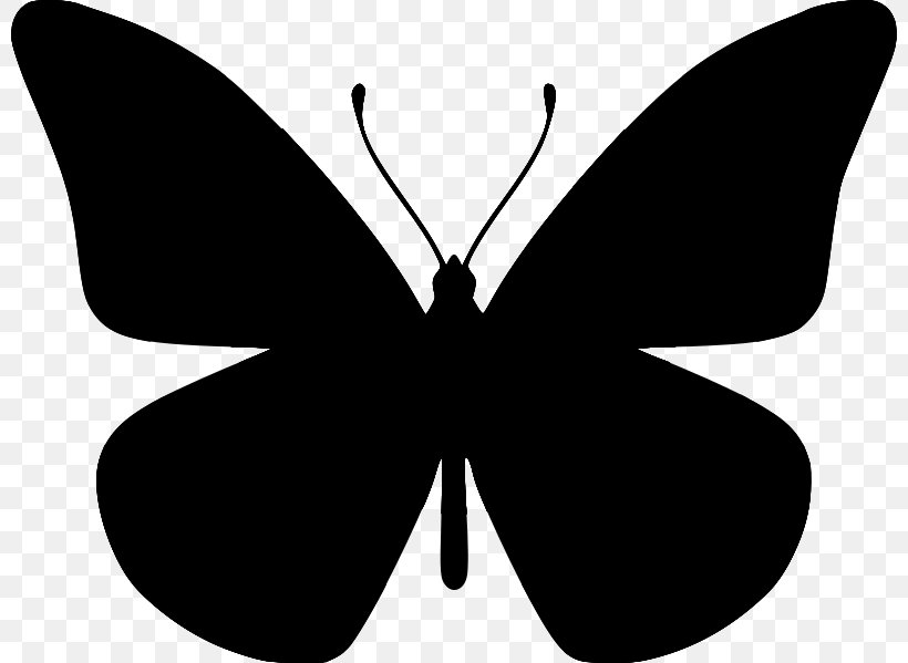 Clip Art Butterfly Illustration Silhouette, PNG, 800x599px, Butterfly, Art, Black, Blackandwhite, Drawing Download Free