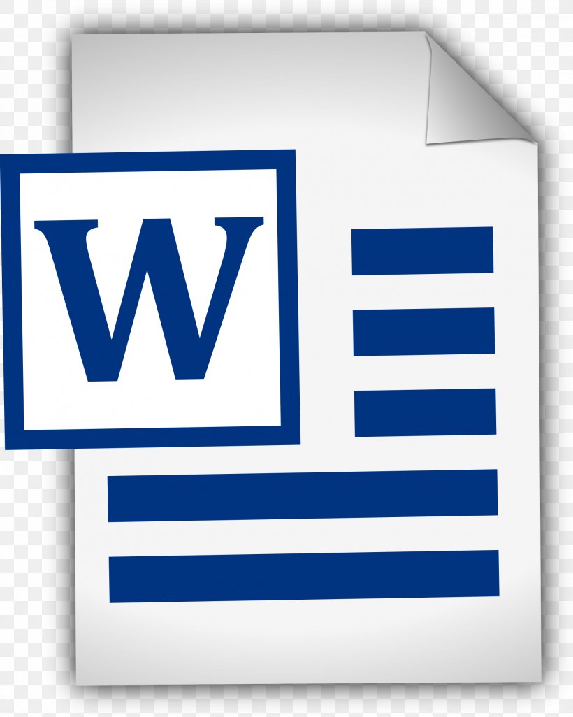 Document Microsoft Word Clip Art, PNG, 1917x2400px, Document, Area, Blue, Brand, Doc Download Free