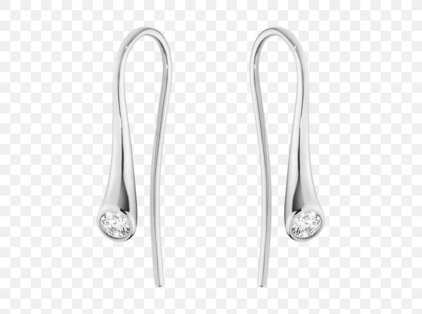 Earring Silver Colored Gold Jewellery, PNG, 610x610px, Earring, Body Jewelry, Bracelet, Brilliant, Carat Download Free