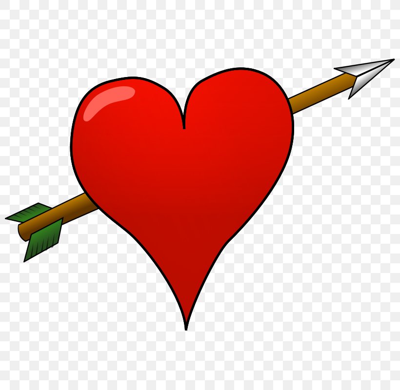 Heart Arrow Clip Art, PNG, 800x800px, Watercolor, Cartoon, Flower, Frame, Heart Download Free