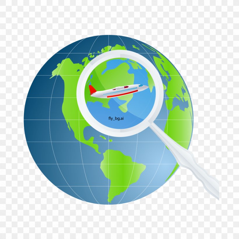 Airplane Illustration, PNG, 1000x1000px, Airplane, Earth, Globe, Green, Logo Download Free