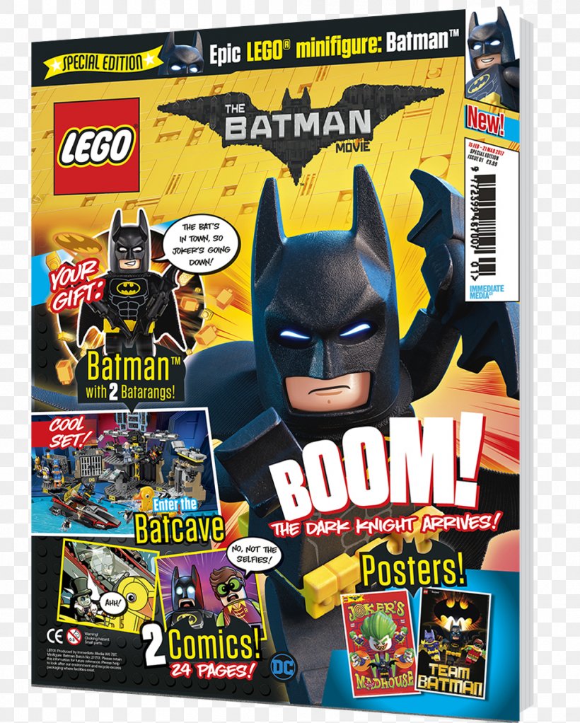 Batman Batgirl Film LEGO Magazine, PNG, 998x1245px, Batman, Action Figure, Batgirl, Book, Comic Book Download Free