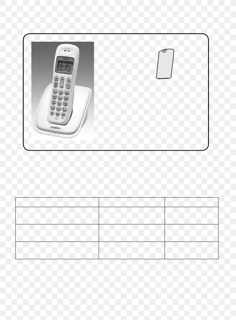 Cordless Telephone Uniden DECT 1363, PNG, 789x1113px, Telephone, Area, Communication, Cordless, Cordless Telephone Download Free