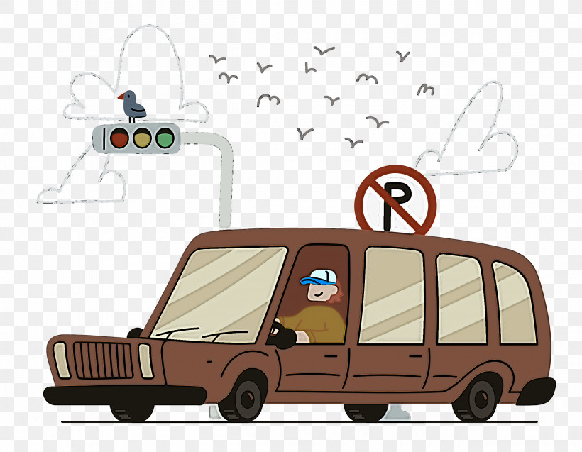 Driving, PNG, 2500x1945px, Driving, Automobile Engineering, Cartoon, Transport Download Free