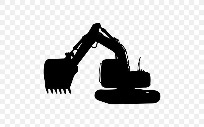 Excavator Heavy Machinery Architectural Engineering, PNG, 512x512px, Excavator, Agricultural Machinery, Architectural Engineering, Arm, Black And White Download Free