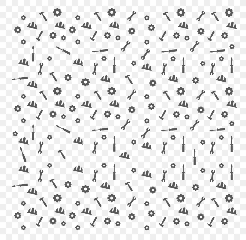 Tool Euclidean Vector Pattern, PNG, 800x800px, Tool, Area, Black, Black And White, Drawing Download Free