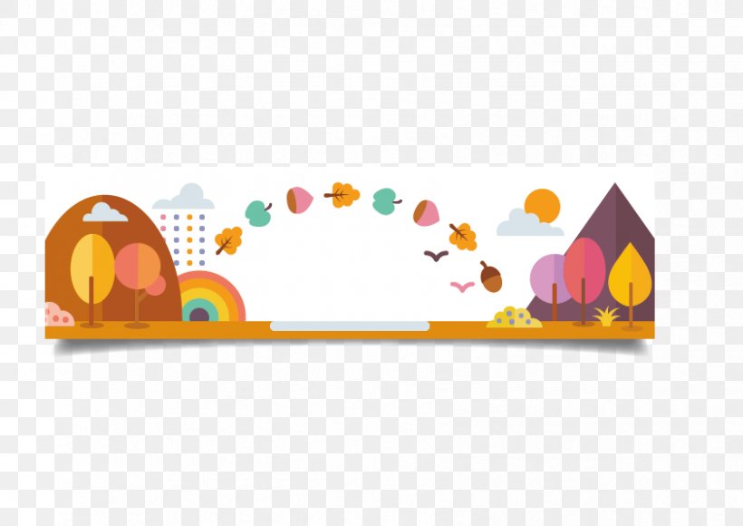 Autumn Clip Art, PNG, 842x596px, Autumn, Area, Banner, Royaltyfree, Season Download Free