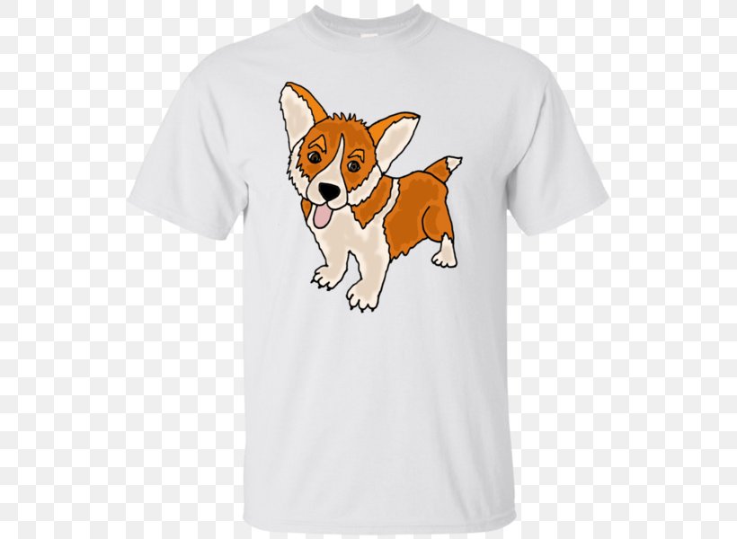 Dog Breed Pembroke Welsh Corgi T-shirt Puppy, PNG, 600x600px, Dog Breed, Art, Bluza, Breed, Carnivoran Download Free