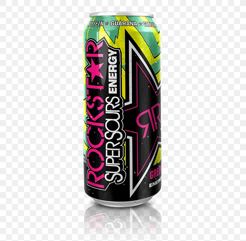 Energy Drink Sour Rockstar Red Bull, PNG, 534x803px, Energy Drink, Aluminum Can, Beverage Can, Common Guava, Dose Download Free